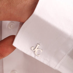 Personalized Initial Letter Name Cufflinks - Giva
