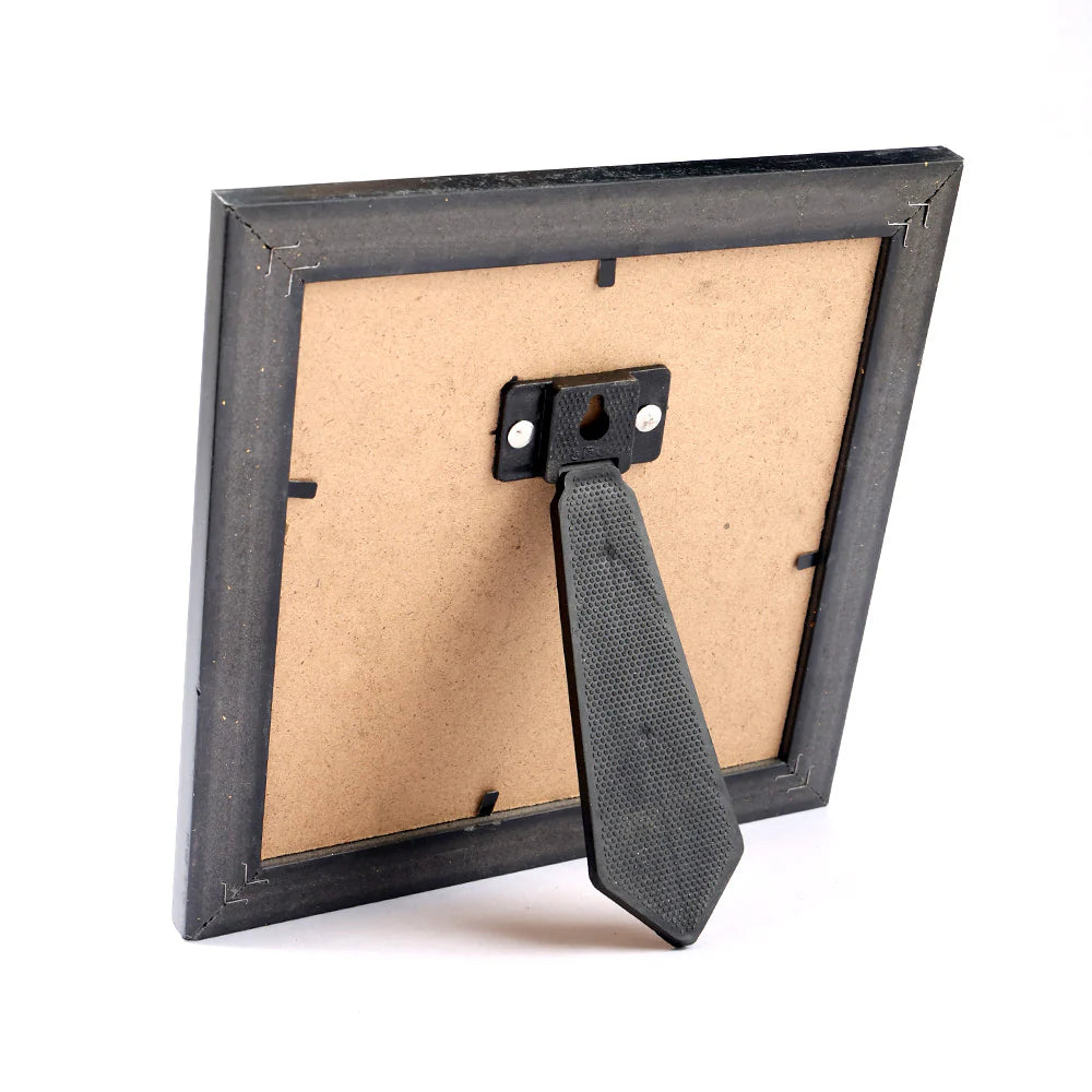 7 Horses on Raw Pyrite Frame Decorative Spiritual Piece