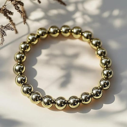 Anant Infinity Golden Pyrite Crystal Bracelet