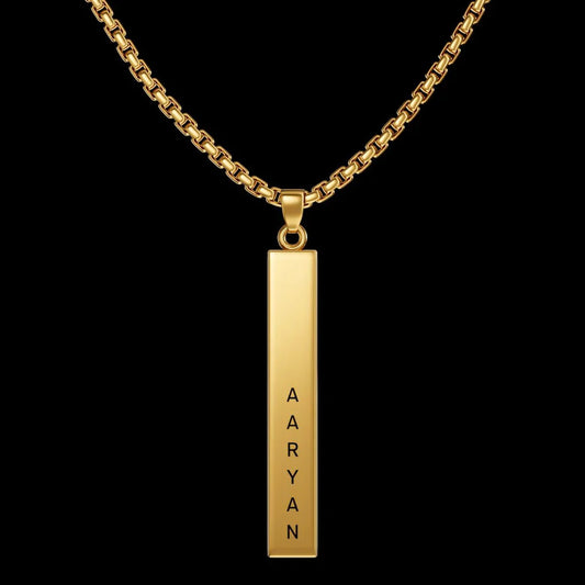 Personalised Cuboid Locket for Men