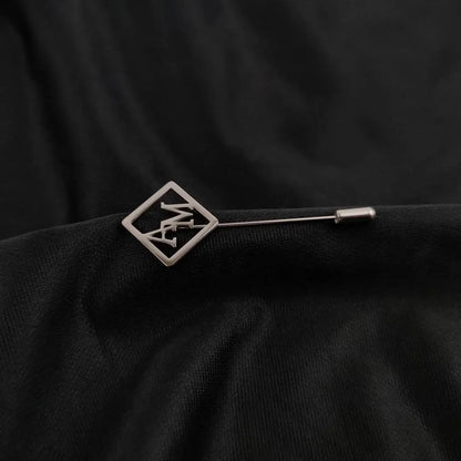 Custom Lapel Pins Brooch with Initials
