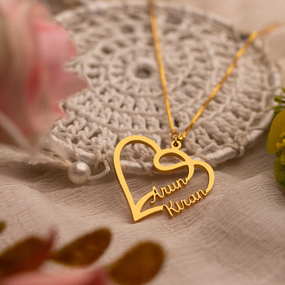 Special Love Name Necklace – Perfect Couple Gift