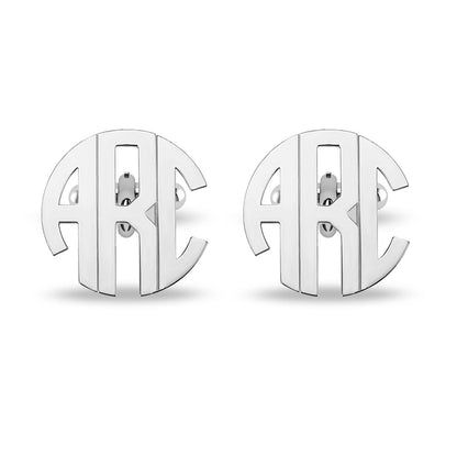 Personalized Initial Name Monogram Cufflinks For Men And Boys - Giva