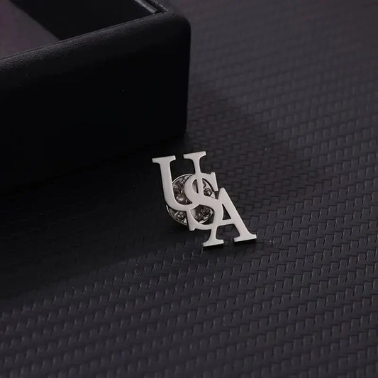 New Personalized Three Initial Brooch