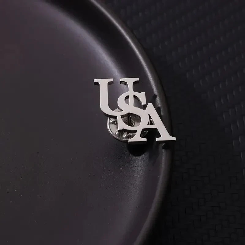 New Personalized Three Initial Brooch