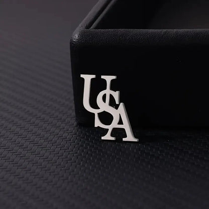 New Personalized Three Initial Brooch