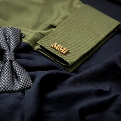 Triple Initial Cufflinks