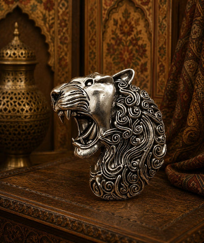 Elegant Roaring Panther Brooch
