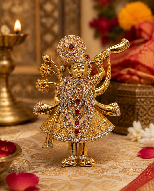 Divine Shrinathji Brooch