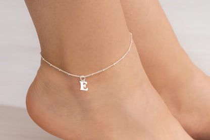 Personalized Letter Anklet - Anklet with a Letter