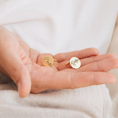 personalized Engraved Cufflinks - Giva